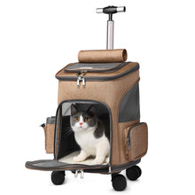 Portable  Cat Folding Trolley Bag